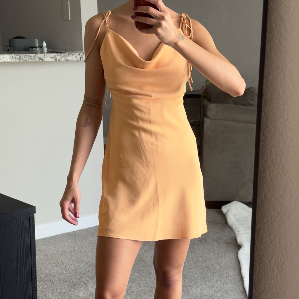 yellow aeropostale dress Xs